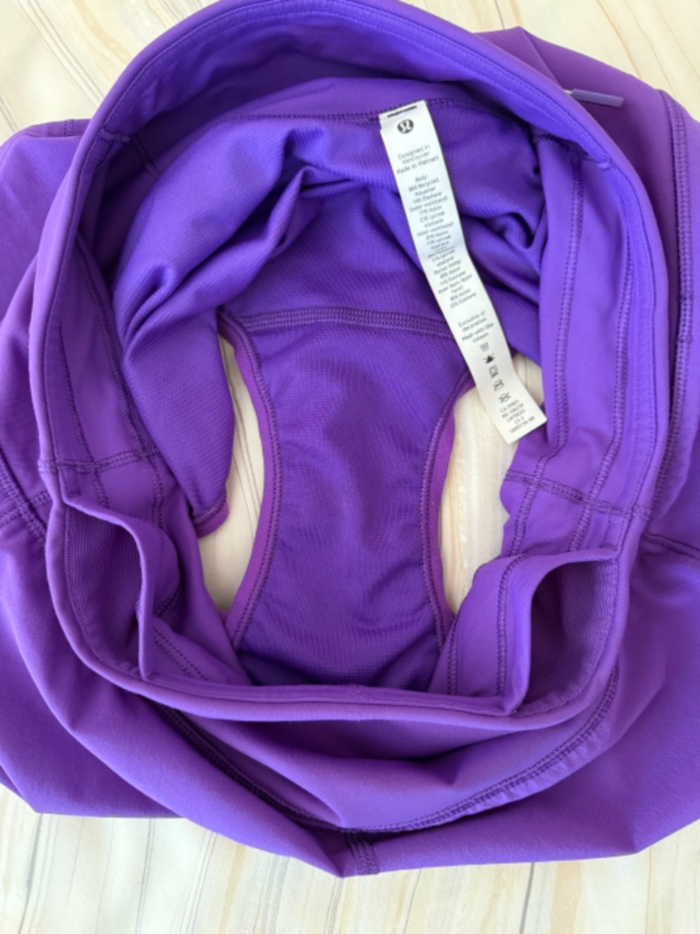 Lululemon Speed Up High-Rise Lined Short 2.5" Inseam Atomic Purple Size 4 $68 - Picture 14 of 17